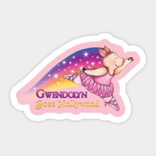 Gwendolyn Goes Hollywood Sticker